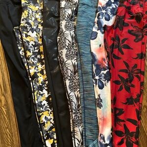 Colorful Patterned Leggings Set